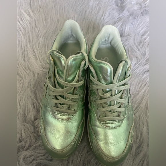 Asics Shoes - Green Metallic ASICS